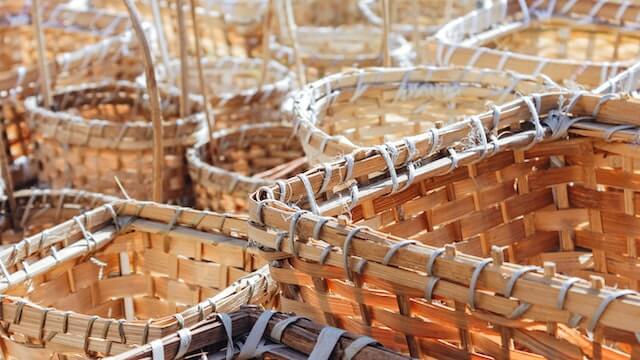 Woven baskets